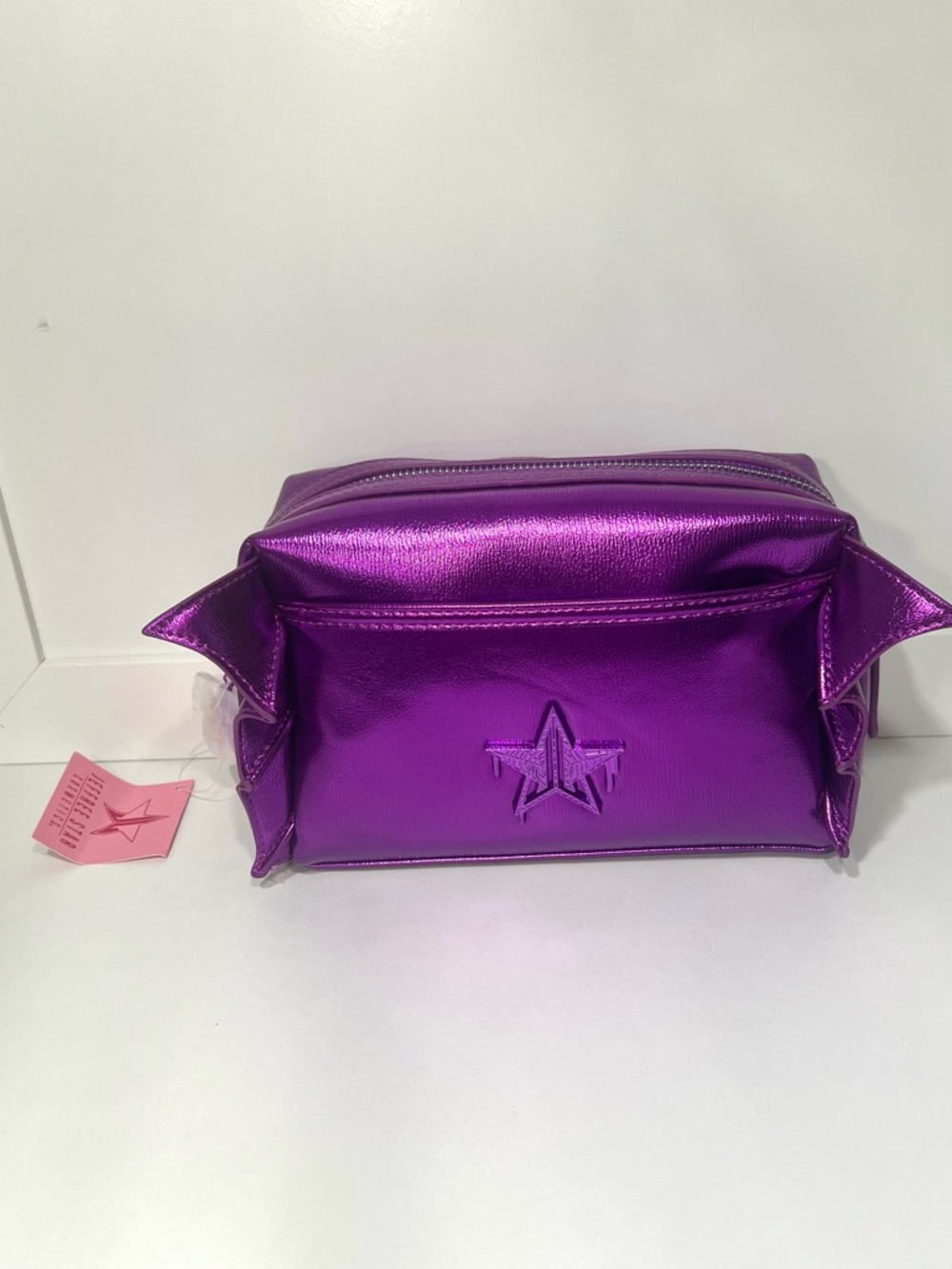 Jeffree Star Cosmetics Purple Halloween Bat Makeup Bag